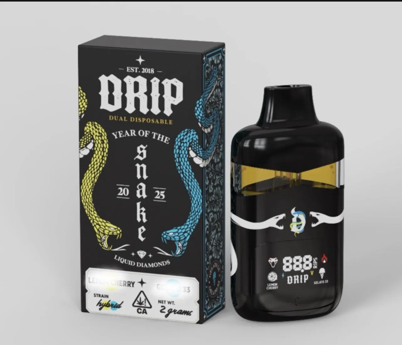 DRIP Dual Disposable 2G Vape