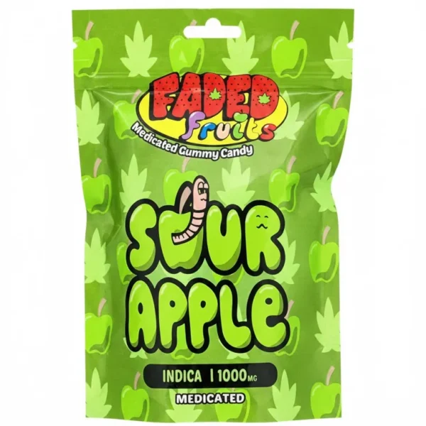 Faded Gummies – Cannabis Infused (1000mg)