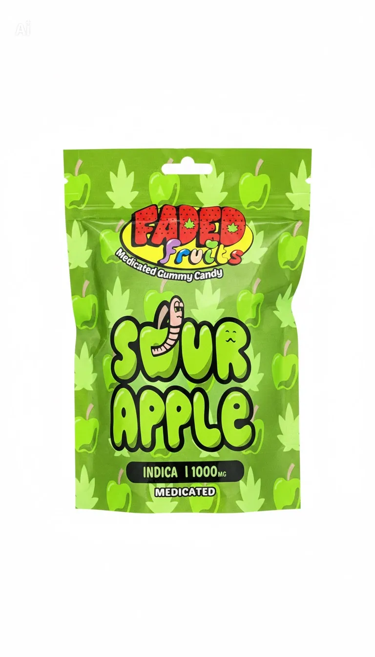 Faded Gummies – Cannabis Infused (1000mg)