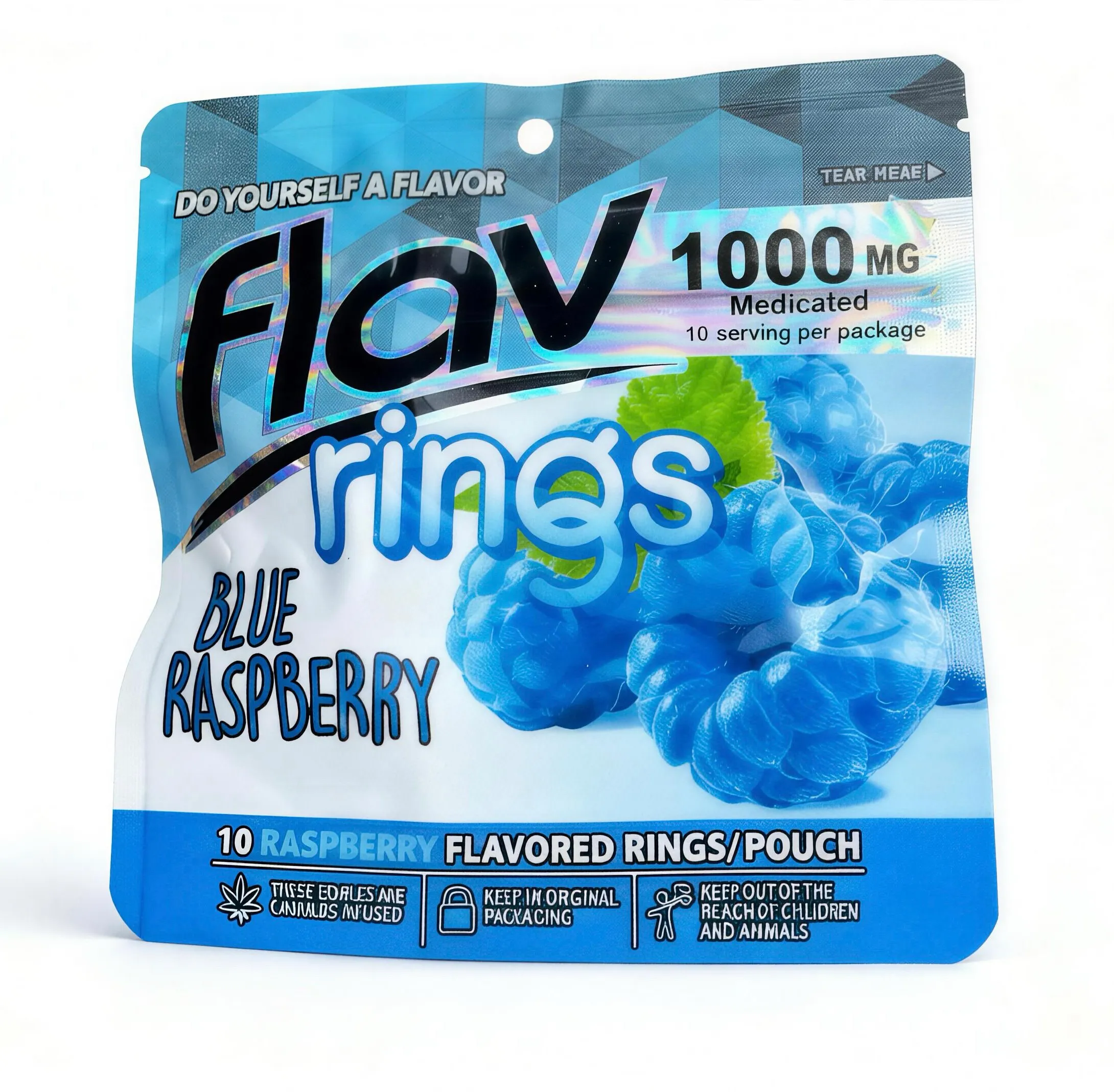 Flav Gummy Rings -1000 mg
