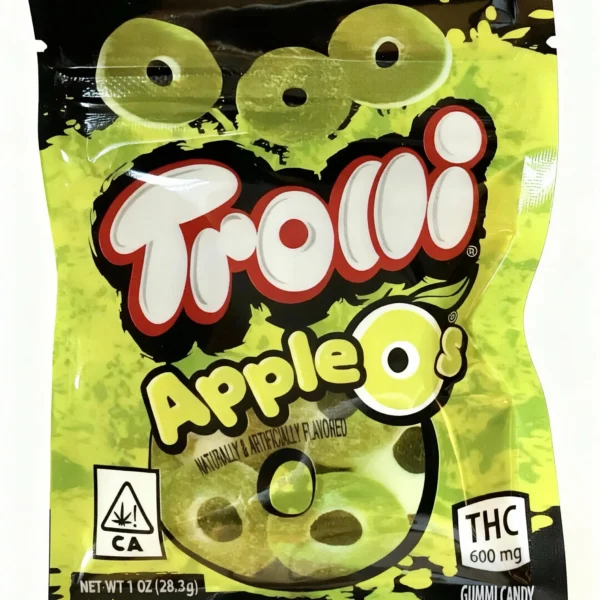 Trolli Gummy Rings Candy - 600mg THC