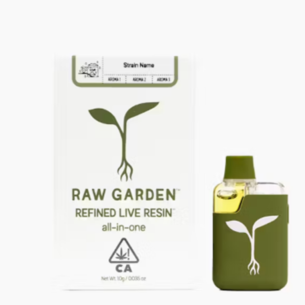 RAW GARDEN Refined Live Resin 2G Vape (Hybrid)
